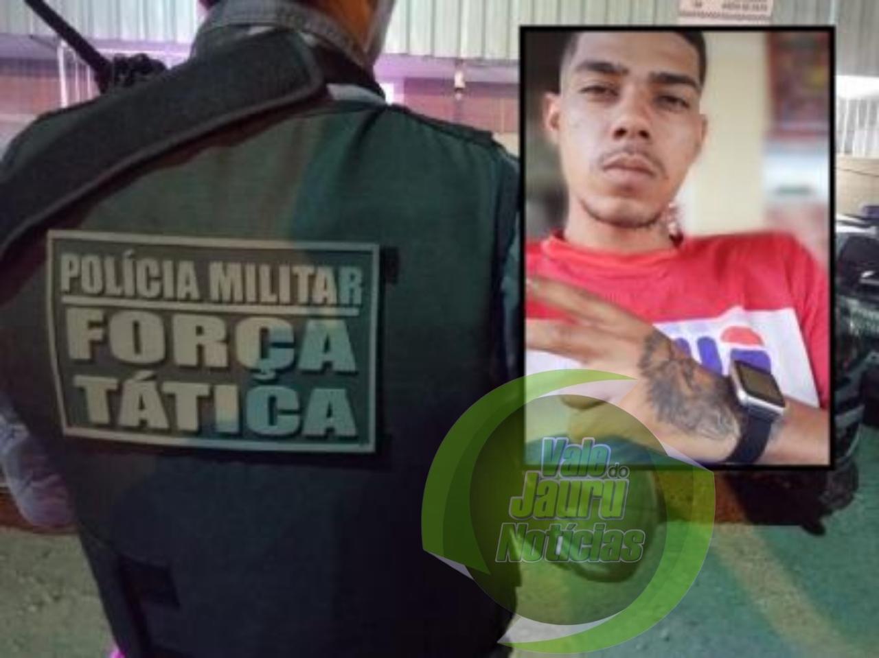 Suspeito de tráfico é morto em ação da Força Tática em MT. Arma foi apreendida