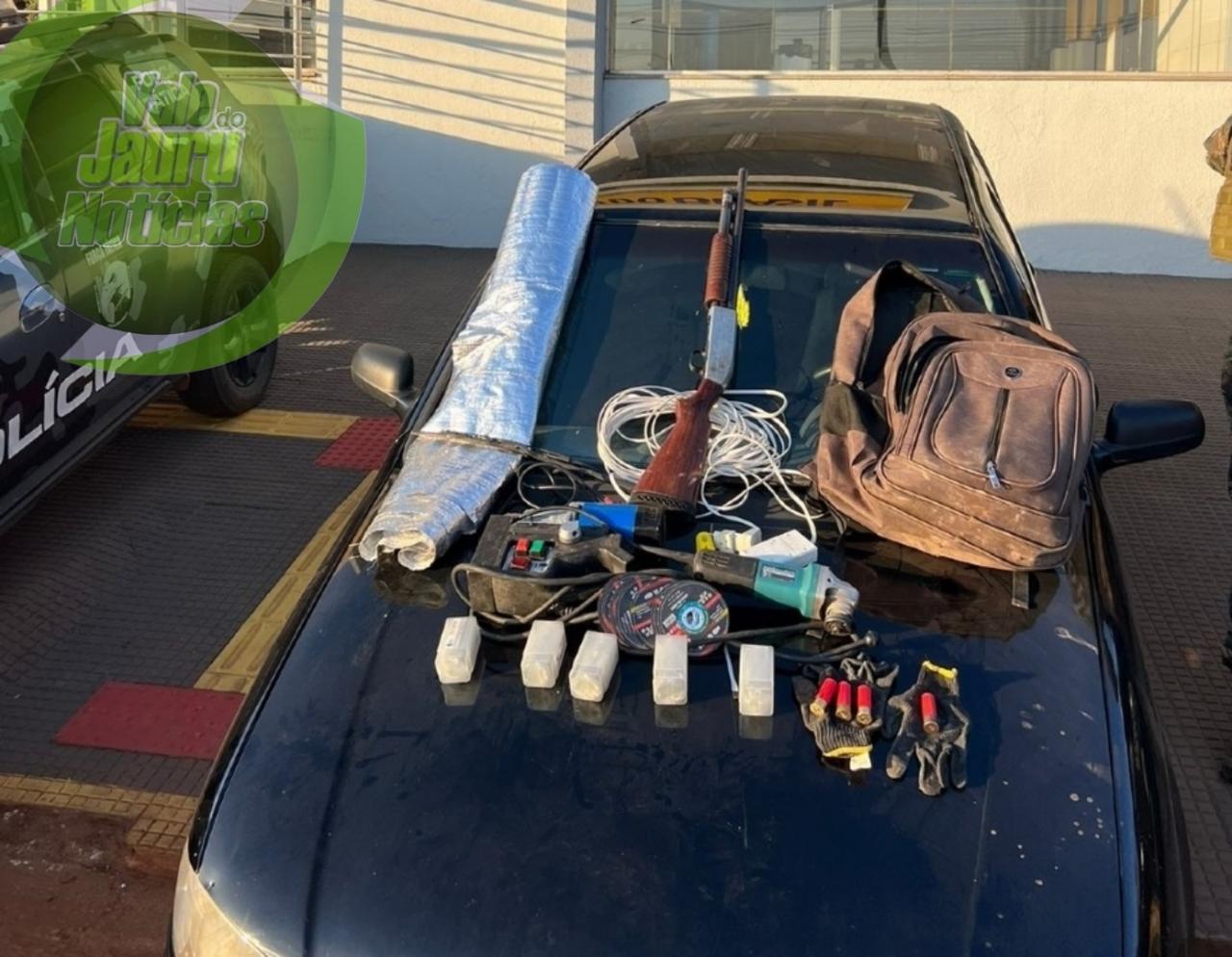 Suspeito envolvido em tentativa de assalto a banco é preso escondido em mata. Outros três morreram