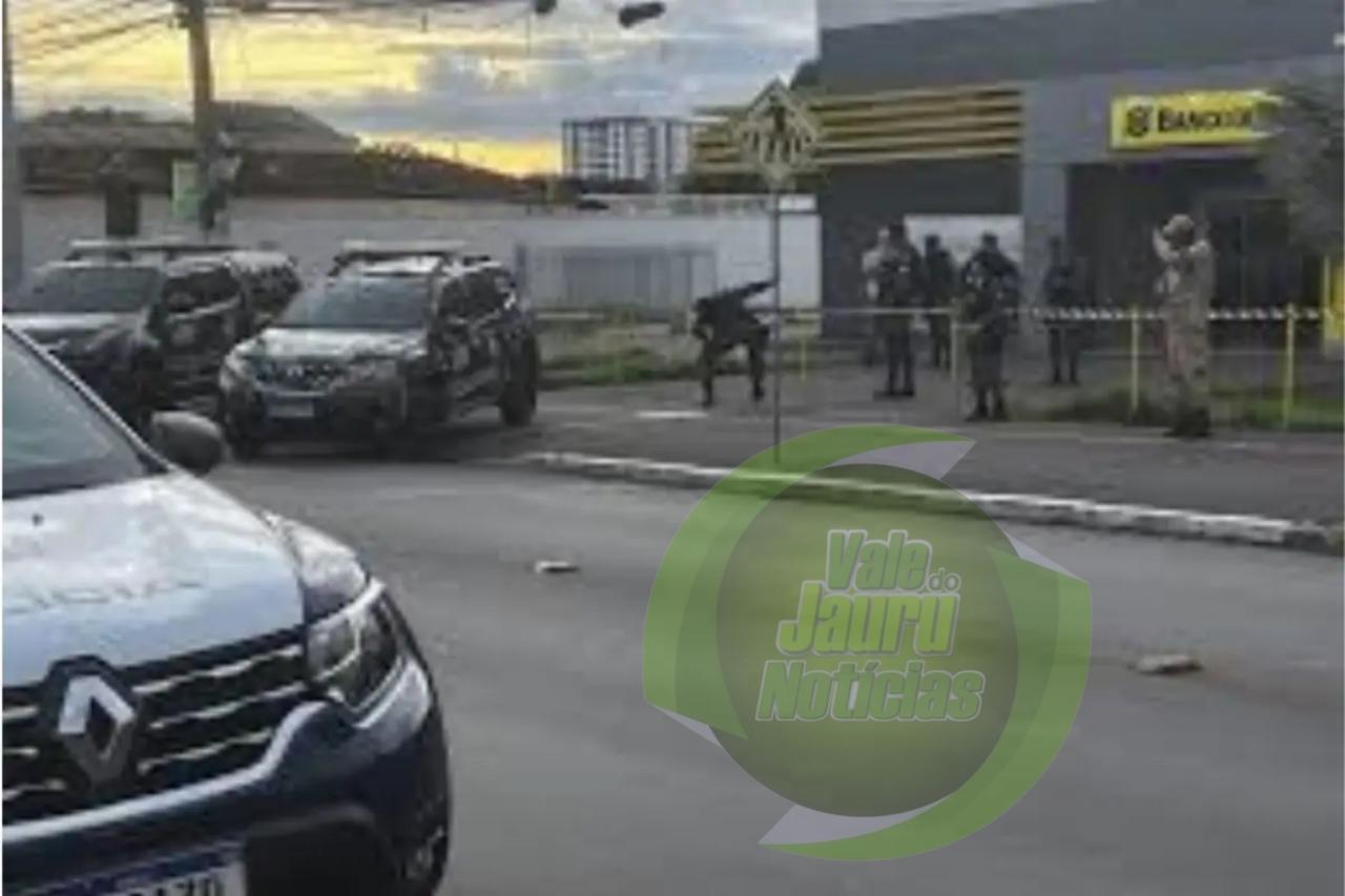 Três morrem em confronto com a PM durante tentativa de assalto a banco em Itaúba