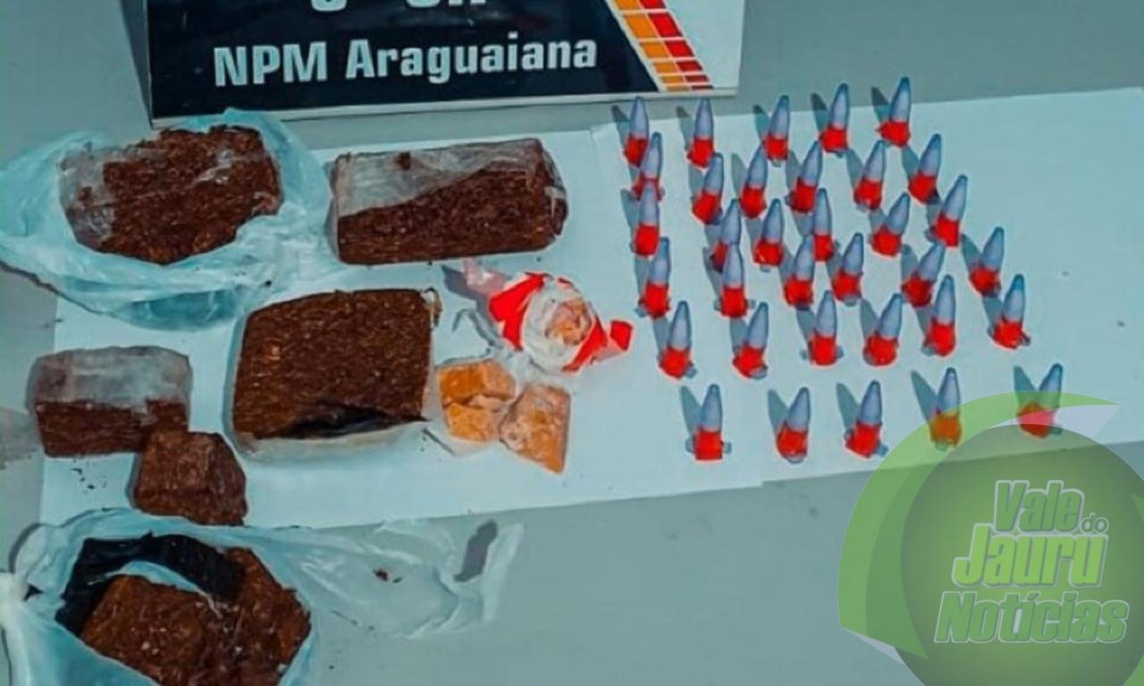 Mulher transportando drogas é presa após furar bloqueio policial em rodovia da MT-100