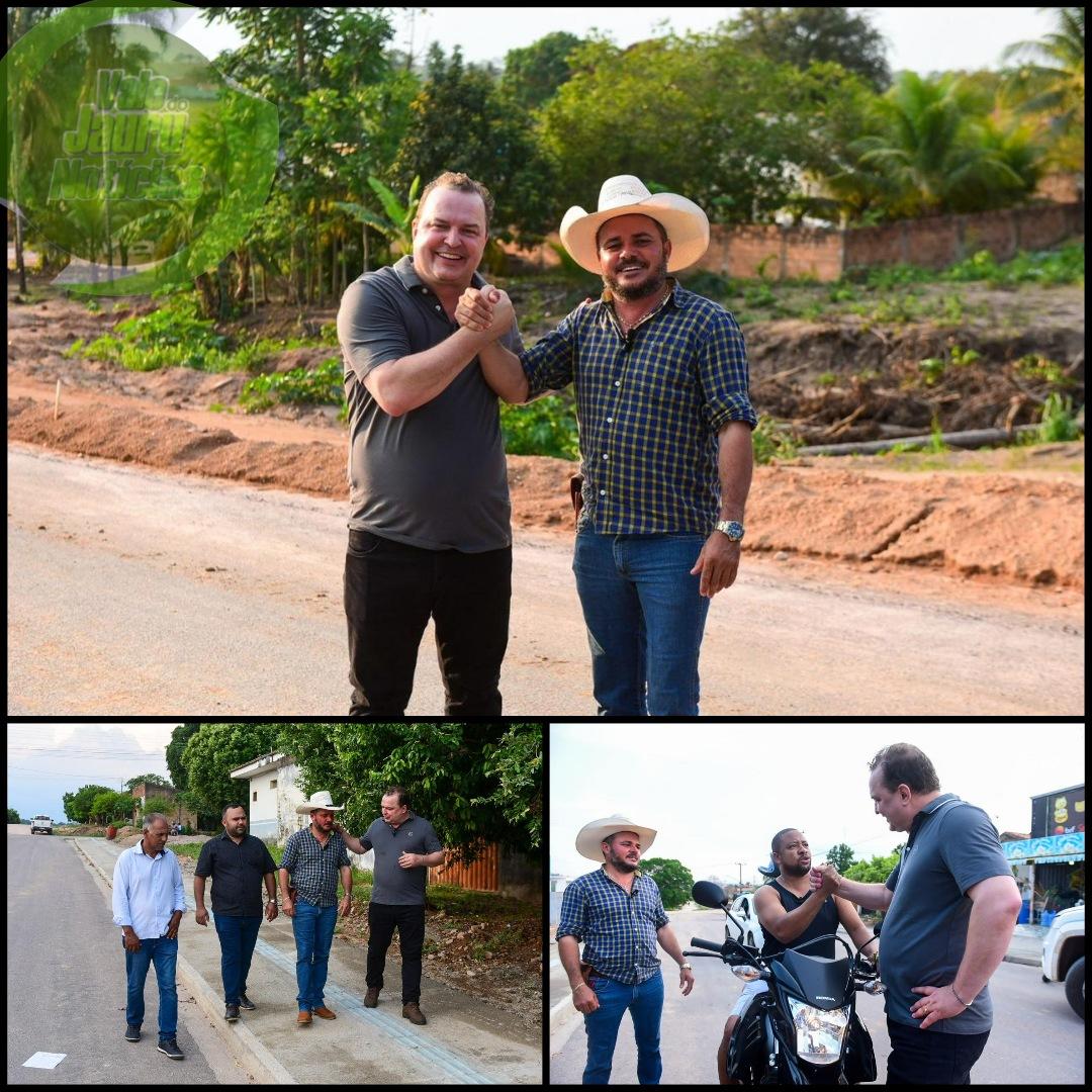 Nos 44 anos de Jauru Prefeito Valdeci José diz que deputado Max Russi tem serviço prestado ao município