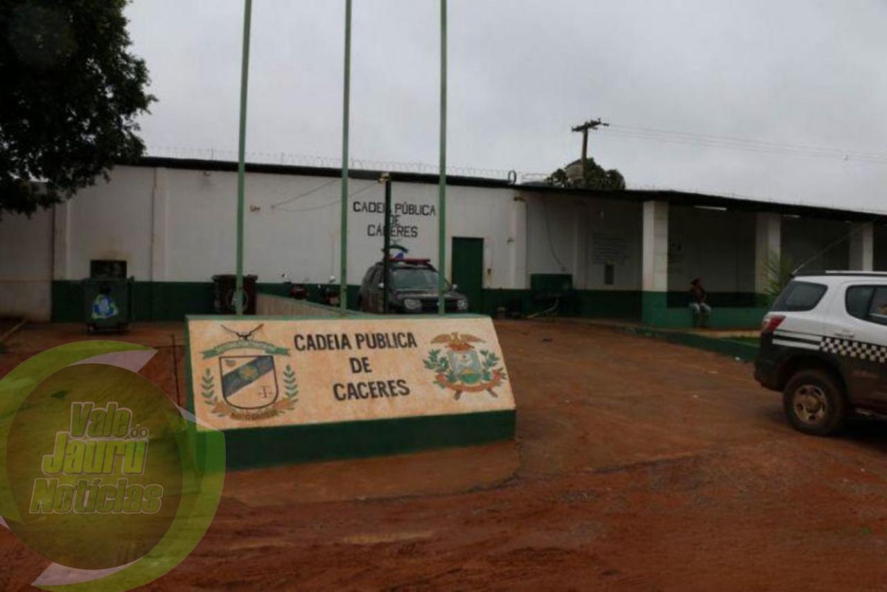 PM recaptura detento que não retornou após saída para trabalho em Cáceres