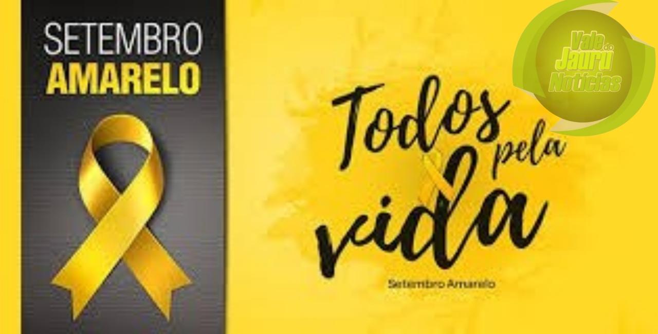 Setembro amarelo: Mês da prevenção do suicídio. Segundo a OMS, 32 pessoas se suicidam por dia, no Brasil.
