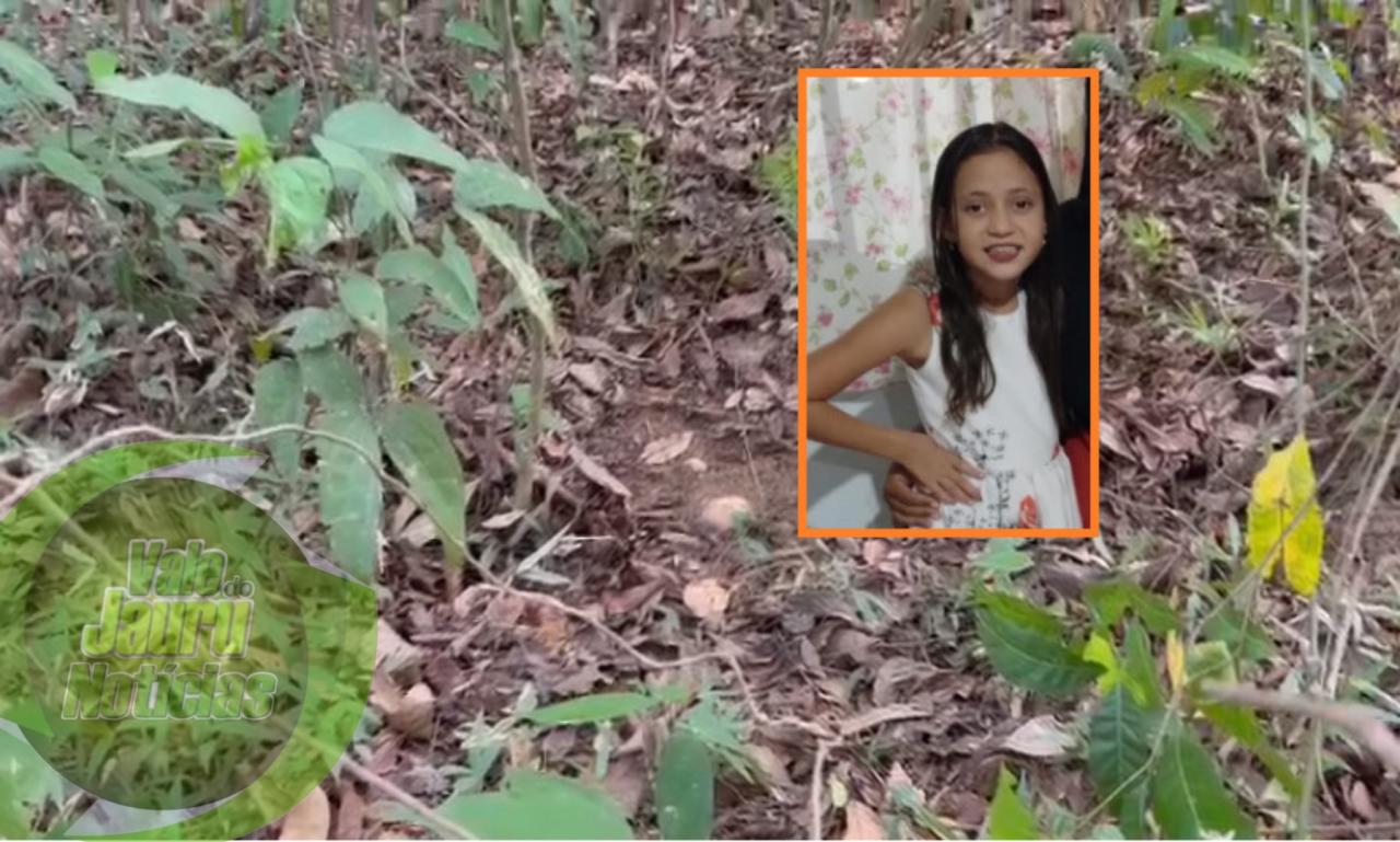 Tio sob efeito de drogas mata sobrinha de 9 anos com enxada; corpo é encontrado em cova rasa no norte do estado de MT