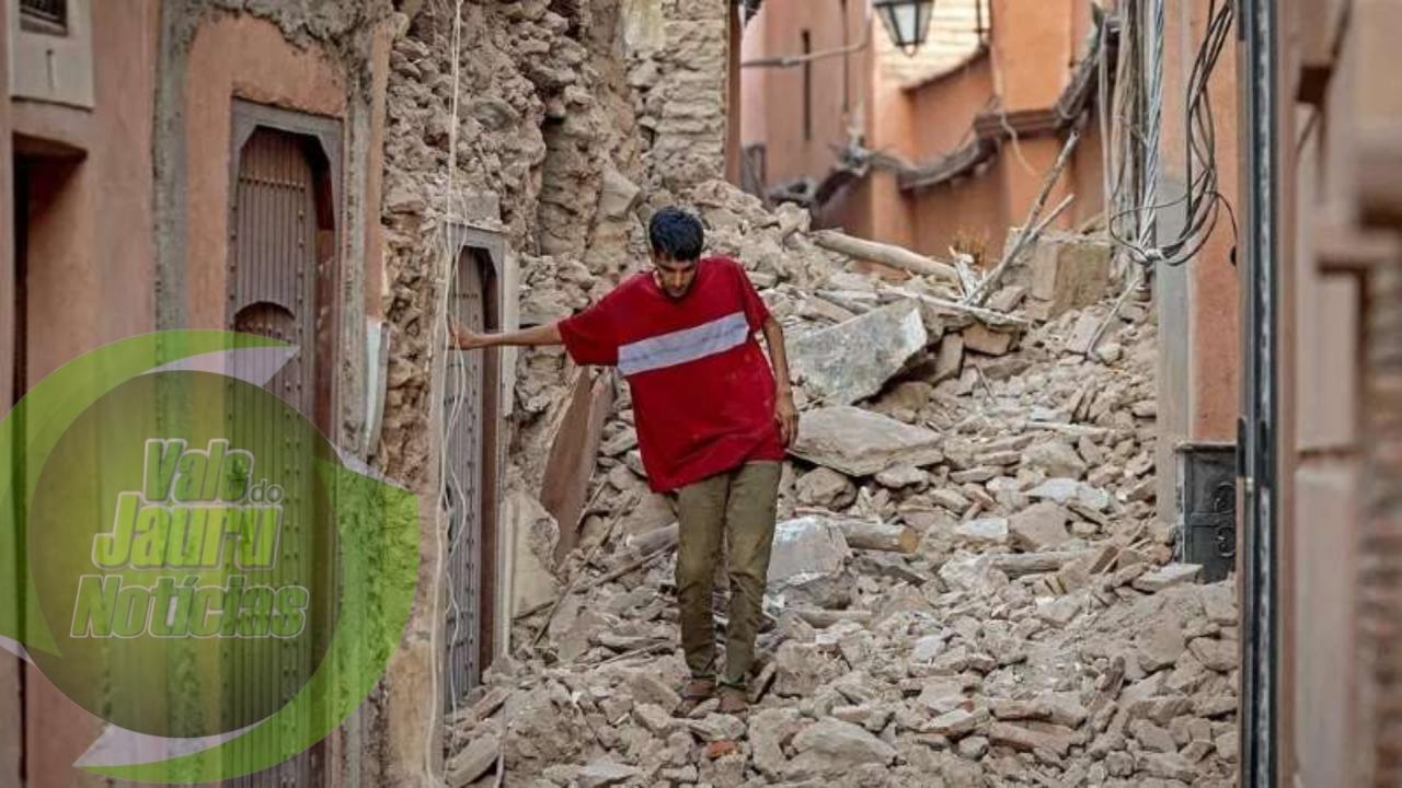 TRAGÉDIA:  Passa de 800 o número de mortos após terremoto no Marrocos