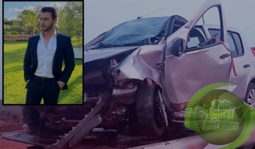 Jornalista morre preso às ferragens em acidente no interior