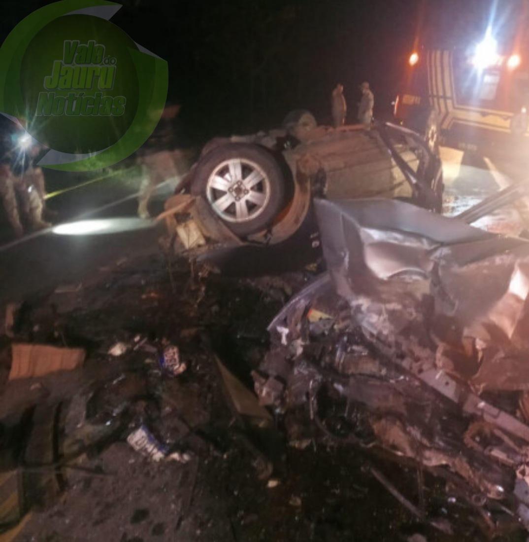 Seis pessoas morrem em batida na BR-174 sentido Conquista D'Oeste; duas crianças estão entre as vítimas