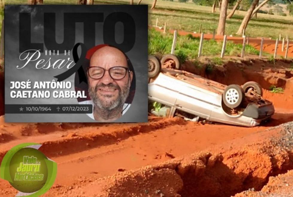 Tragédia: “Zé Antônio do Caramujo” morre após capotar carro na zona rural de Cáceres