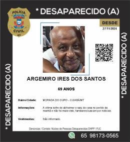 Família procura por idoso desaparecido no bairro Morada do Ouro