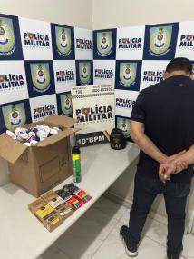 Homem é preso furtando cosméticos do mercado Assai