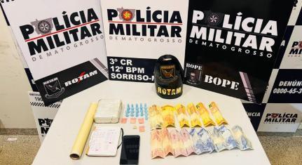 Jovem de 23 anos é presa por tráfico de drogas no interior de MT