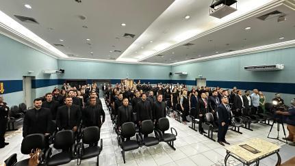 76 policiais civil nomeados passarão por treinamento técnico de cinco meses