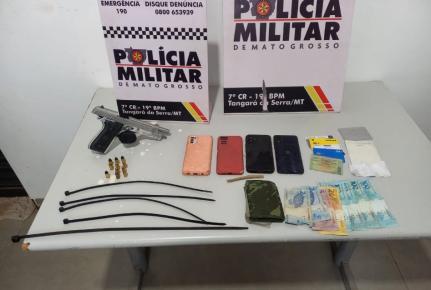 Adolescentes são apreendidos por roubo em empresa de MT