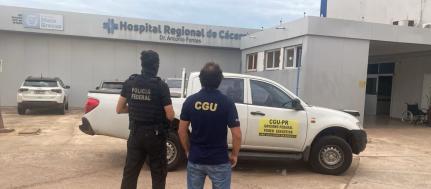Diretor do Hospital Regional de Cáceres é preso pela Polícia Federal