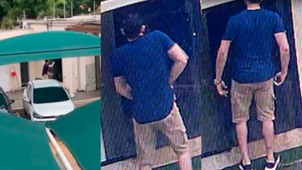Novo vídeo mostra morador apontando arma para zelador em condomínio de Cuiabá