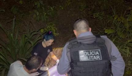Ossada humana é achada com pernas amarradas em vala de escoamento no interior