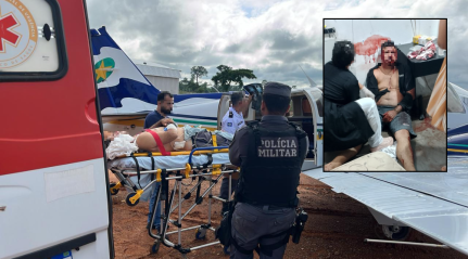 Sargento da PM é baleado por caminhoneiro após apreensão de madeira