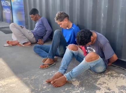 Trio é preso por sequestro de pai e filho em bairro de Cuiabá