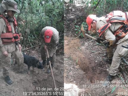 Bombeiros encontram nova ossada em cemitério do CV; sobe para 12 o número de mortos