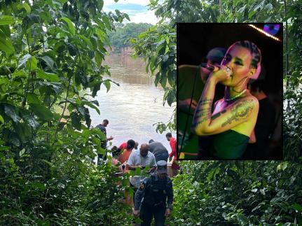 Cantora foi jogada viva no rio e morreu por afogamento