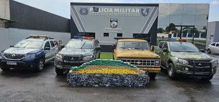 Gefron atinge número histórico de 19 toneladas em apreensões de drogas na fronteira