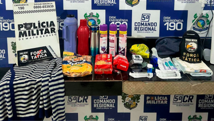 Ladrão é preso após invadir posto de saúde para furtar materiais