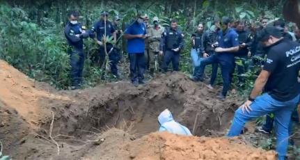 Número de corpos encontrados em cemitério clandestino sobe para 14 em MT