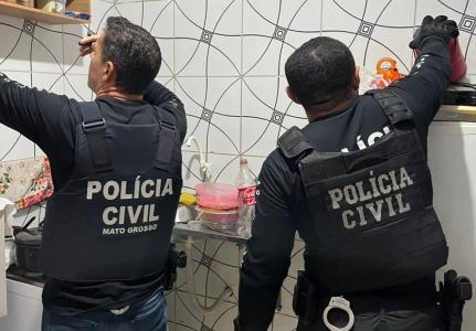 Polícia Civil cumpre 13 mandados contra traficantes de Água Boa