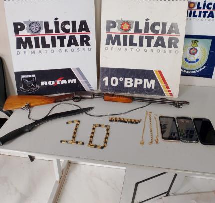 Polícia resgata casal mantido refém e prende 3 membros de facção em MT