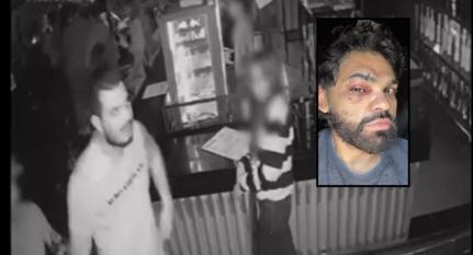 Vídeo mostra psicólogo seguido até o banheiro e ferido em boate