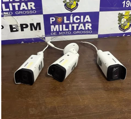 Homem é preso após furtar câmeras do programa Vigia Mais MT