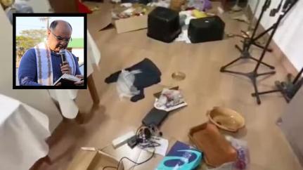 Padre sobrevivente de chacina tem igreja invadida duas vezes na mesma semana