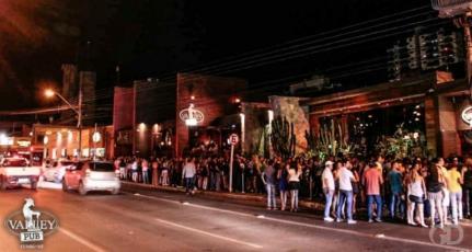 PM é detido após disparo de tiro na porta da Valley Pub