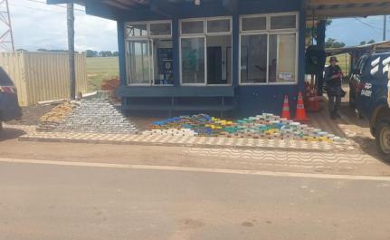 Ação integrada apreende 370 quilos de drogas no interior de MT