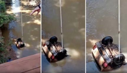 Idoso desaparecido desde fevereiro é achado em bagageiro de carro dentro de rio