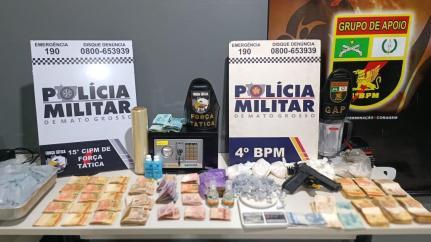 Quadrilha de traficantes é presa e polícia fecha 3 'bocas de fumo' em VG