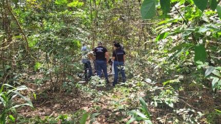 Corpo é encontrado com mãos e pés amarrados na 'Linha do Lixão' no interior