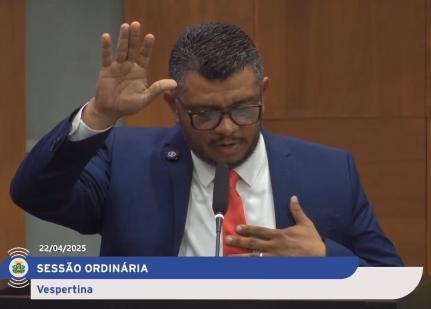 Ex-vereador de Vila Bela assume vaga na Assembleia Legislativa.