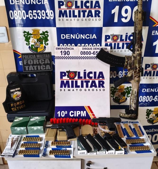 EM REGIÃO DE GARIMPO.