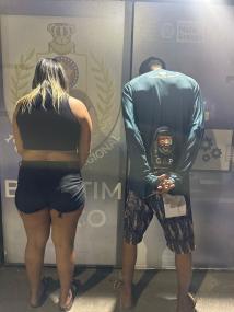 Sequestro termina com vítima e suspeito presos.