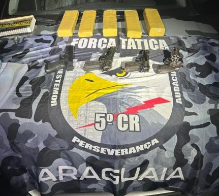 Dois criminosos morrem em confronto com a Força Tática em MT.