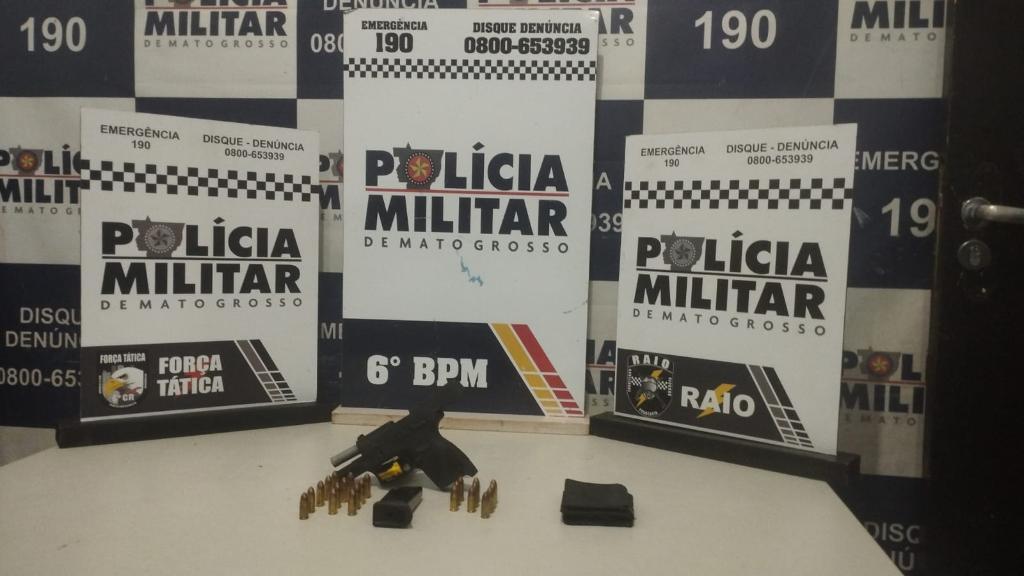 Dois facionados são presos por tentativa de homicídio em Cáceres.