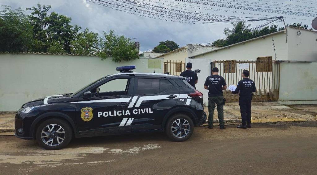 Polícia Civil cumpre mandados para desvendar homicídio.