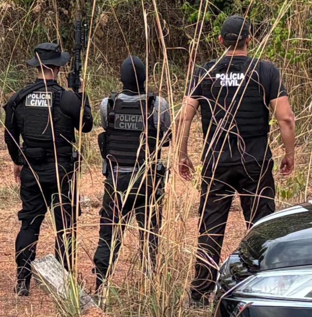 Polícia Civil prende casal de faccionados envolvido em morte e ocultação de cadáver.