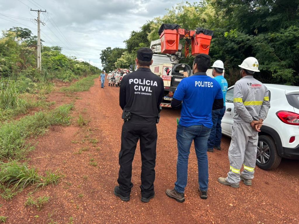 Polícia Civil prende homem por furto de energia e estelionato.