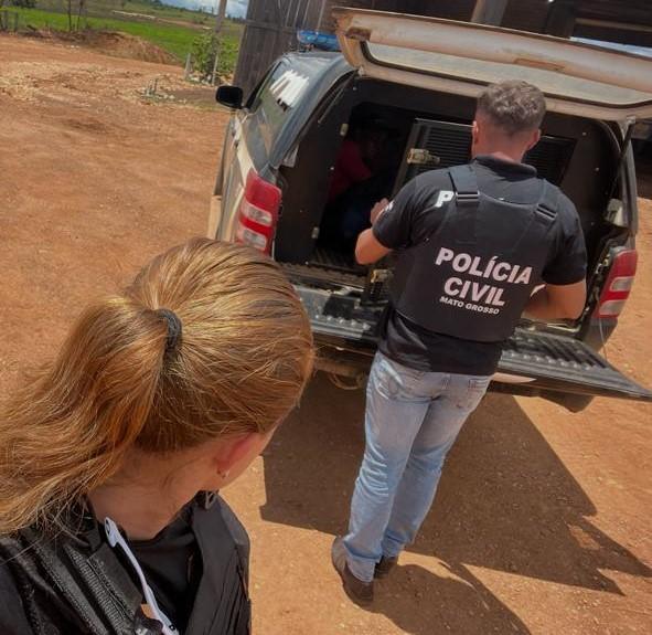 Polícia Civil prende homem por matar colega em fazenda.