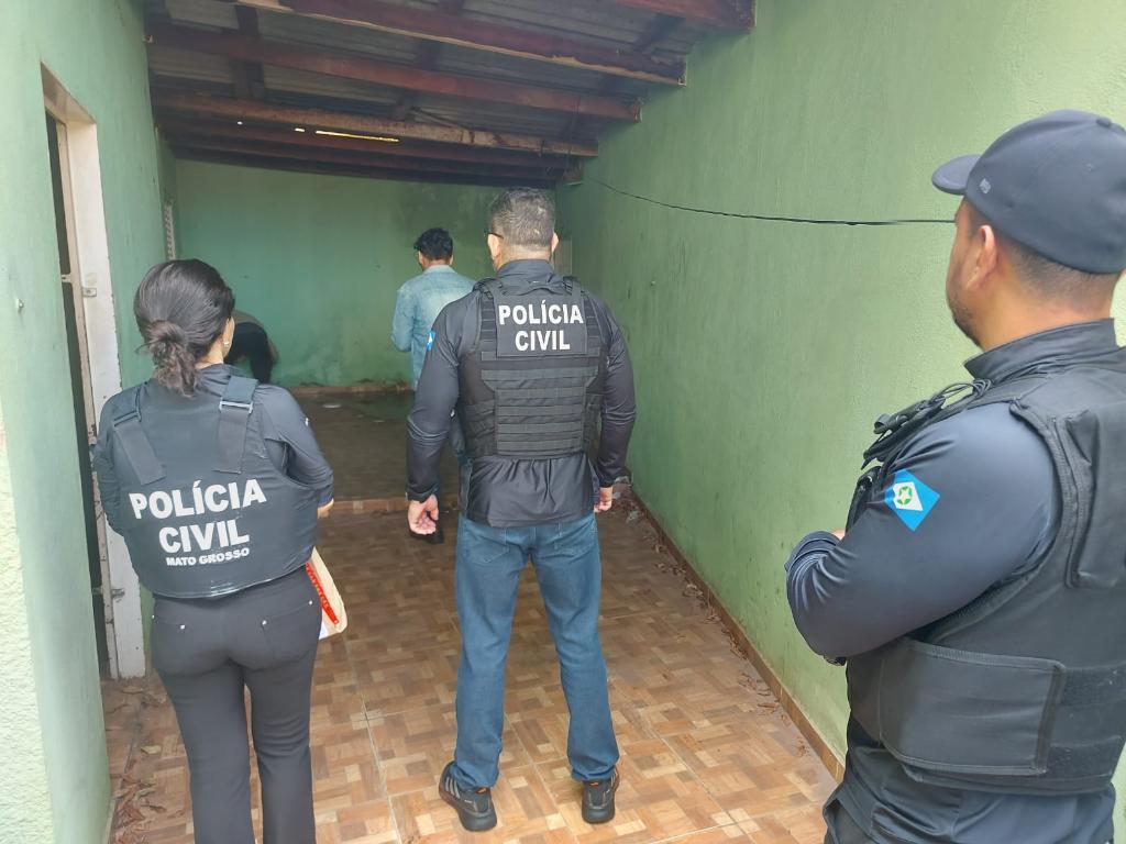 Polícia Civil prende suspeito investigado por duplo homicídio.