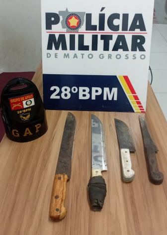 Polícia Militar prende dois suspeitos de homicídio contra idoso.