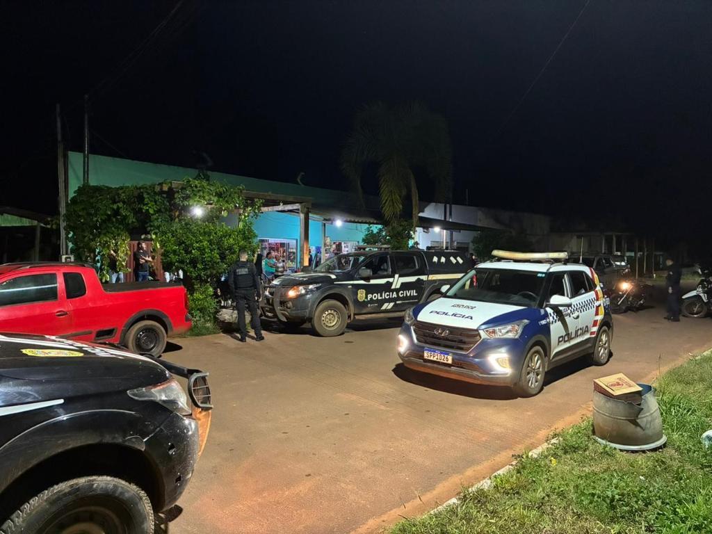 Polícias Civil e Militar realizam operações integradas.