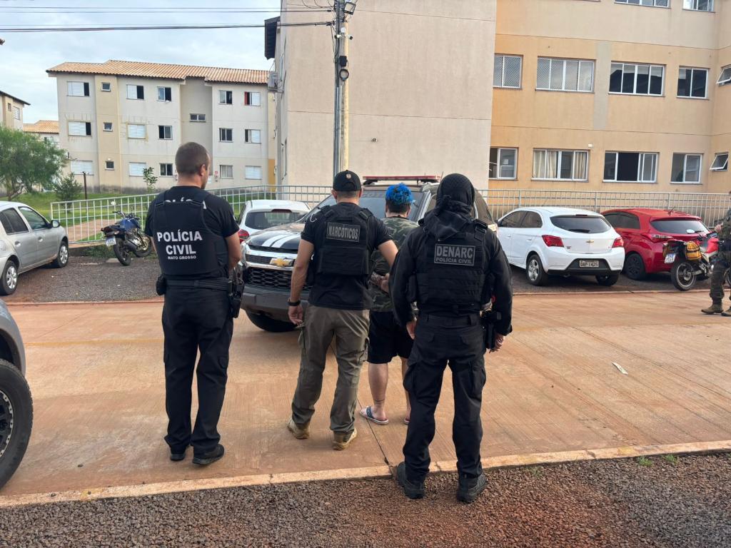 Polícia Civil desarticula grupo criminoso que atuava com delivery de drogas em três Estados do país.